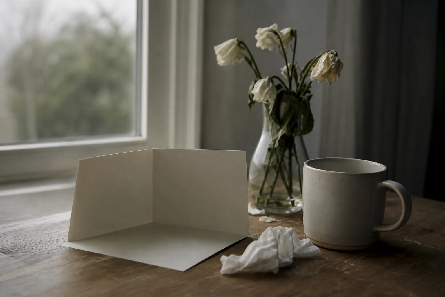 Texte sur le deuil quand les phrases toutes faites sonnent faux